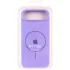 Чохол Silicone Case Full Protective (AA) V2 with MagSafe для Apple iPhone 17 Air (6.5") – Бузковий / Dasheen. Фото 12 з 13
