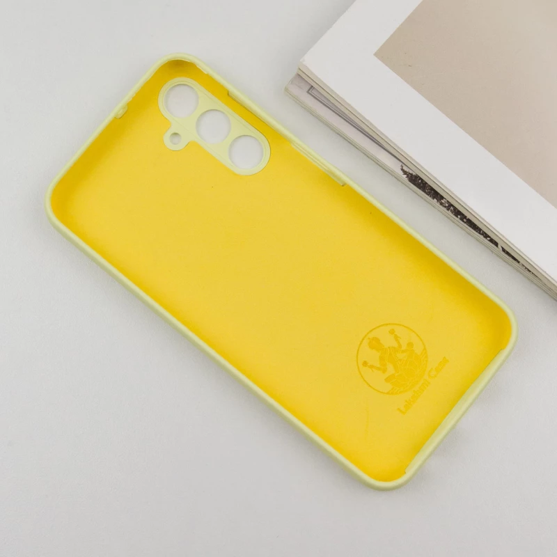 Чохол Silicone Case Lakshmi Plus з закритою камерою на Samsung Galaxy A25 5G – Жовтий / Mellow Yellow. Фото 5 з 7