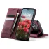 Шкіряний чохол-книжка CaseMe Velvet Matte для Apple iPhone 18 Pro Max – Red. Фото 4 з 5