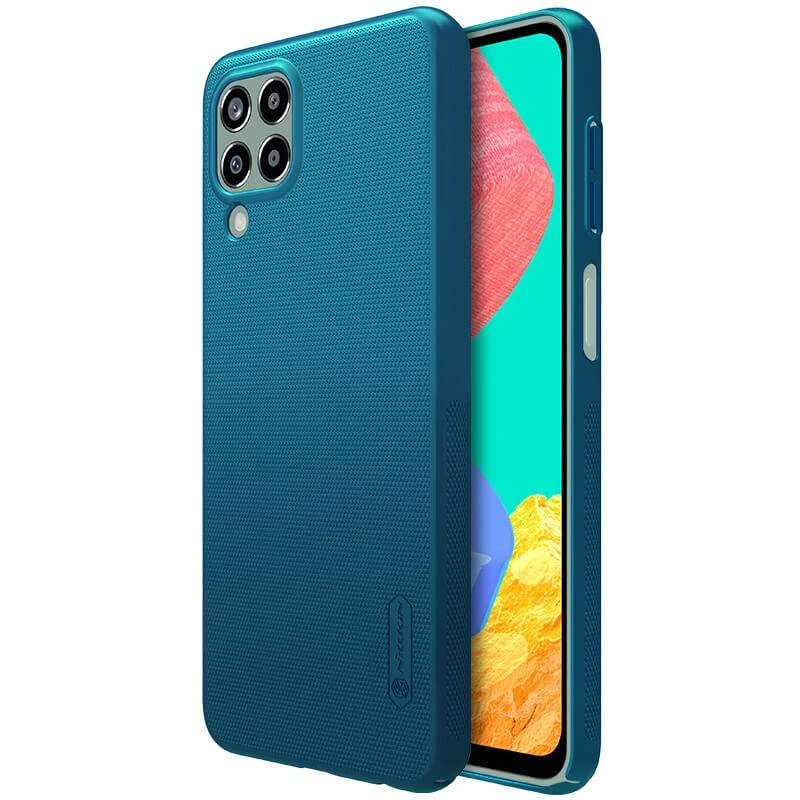 Пластиковая накладка Matte Frost для Samsung Galaxy M33 5G – Бирюзовый / Peacock blue. Фото 5 из 5