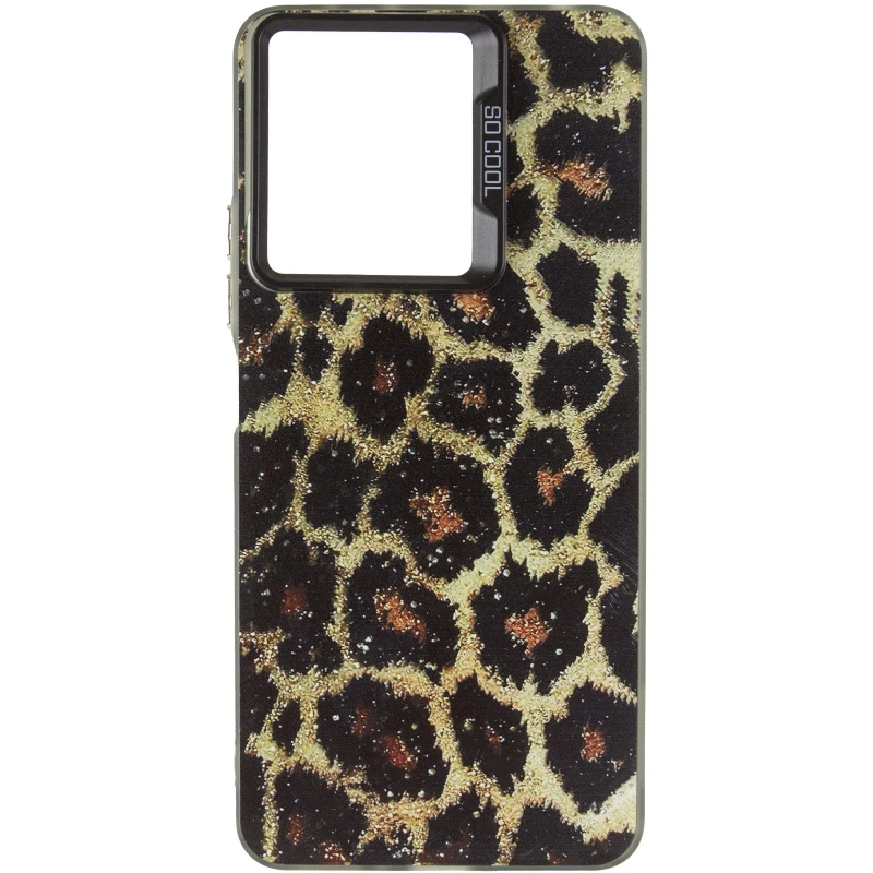 Чохол TPU+PC Street Art для Xiaomi Redmi 13C – Leopard. Фото 3 з 6
