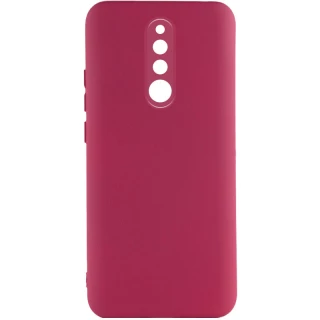 Цветной силиконовый чехол GETMAN с закрытой камерой на Xiaomi Redmi 8 фото 1 из 3