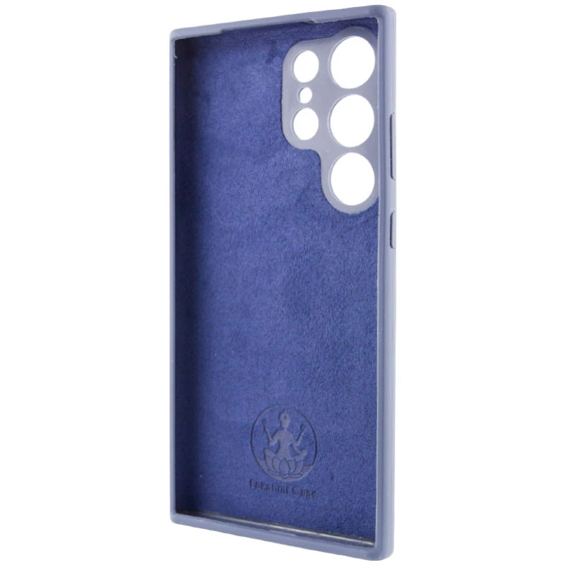Чехол Silicone Case Lakshmi Premium з закритою камерою на Samsung Galaxy S26 Ultra – Темно-синий / Midnight blue. Фото 4 из 7