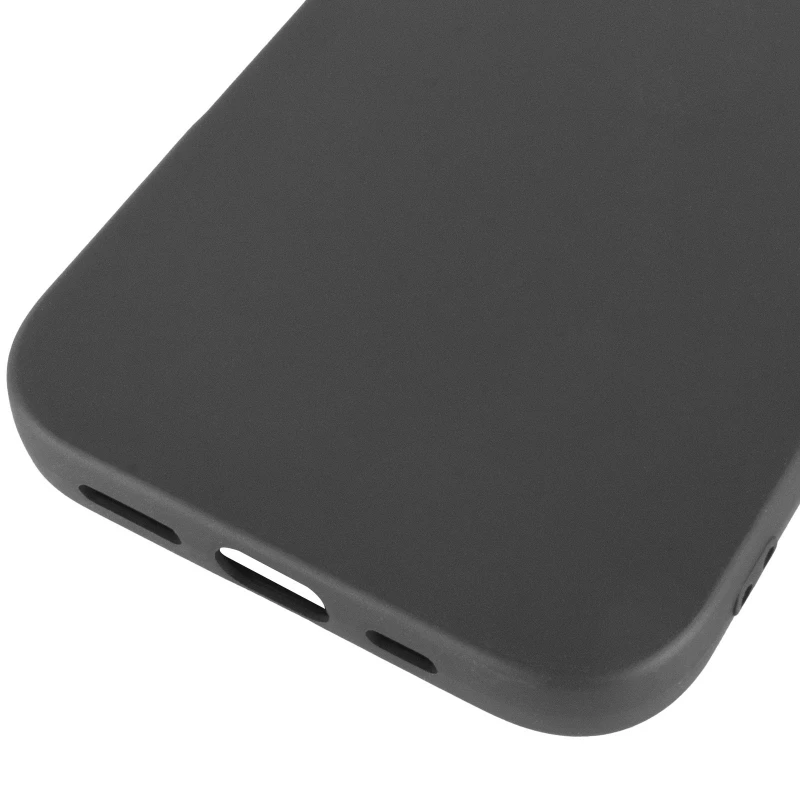 Чёрный силиконовый чехол Epik для Apple iPhone 18 Pro – Черный. Фото 5 из 6
