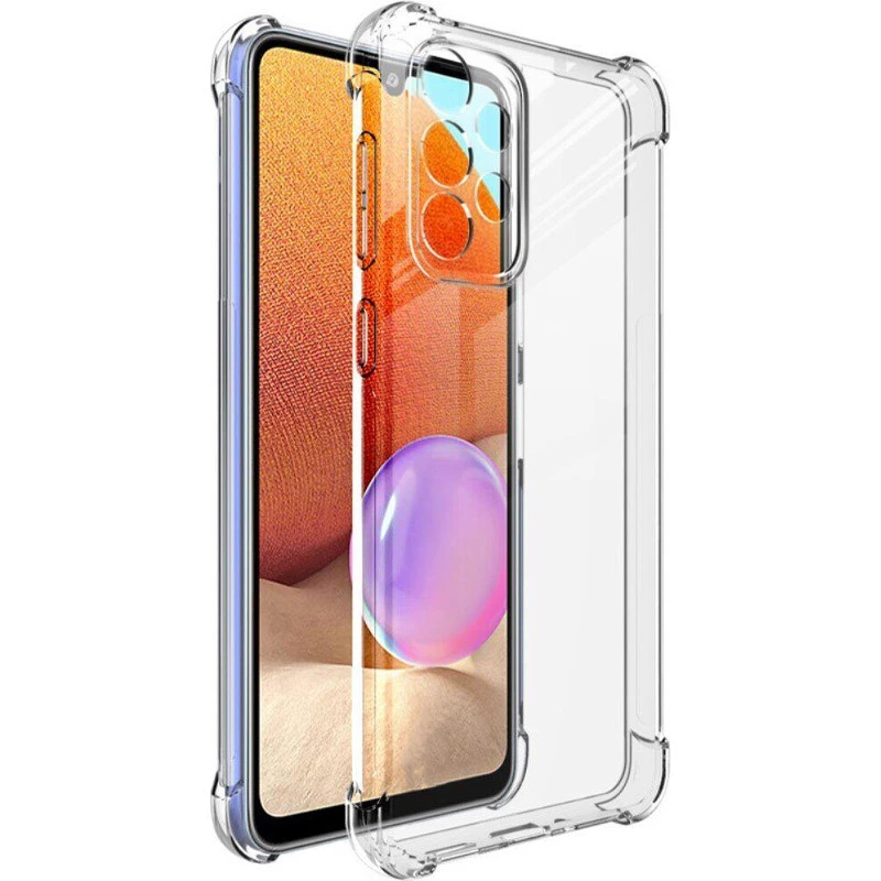 

Ультратонкий силиконовый чехол GETMAN с крытыми бортами та камерою на Samsung Galaxy A73 5G (Бесцветный (прозрачный)), Безбарвний (прозорий)