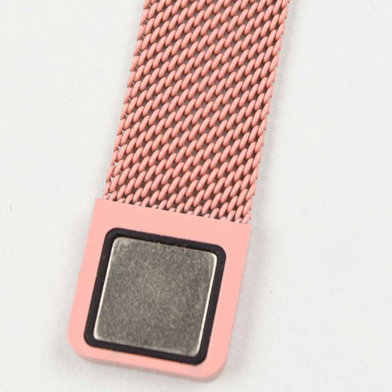 Ремінець Milanese Loop Design для Xiaomi Mi Band 7 – Peach. Фото 4 з 6