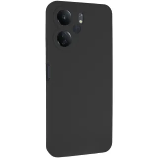 Чохол Silicone Case Lakshmi Premium із закритою камерою для Xiaomi Redmi 13C — Чорний / Black