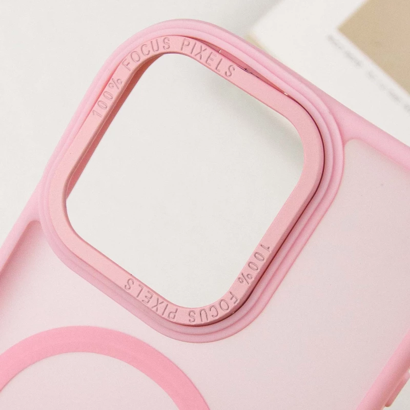 TPU+PC чехол Stand case для Apple iPhone 16 Pro – Pink. Фото 7 из 7