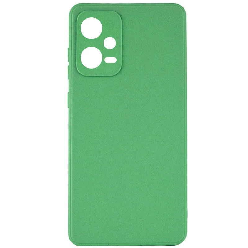 

Кольоровий силіконовий чохол із захистом камери на Xiaomi Poco X5 5G (Зелений / Green)