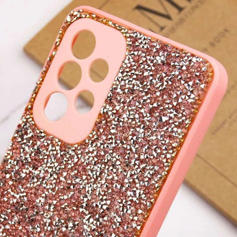 Чохол зі стразами та закритою камерою на Samsung Galaxy A33 5G – Pink. Фото 5 з 5