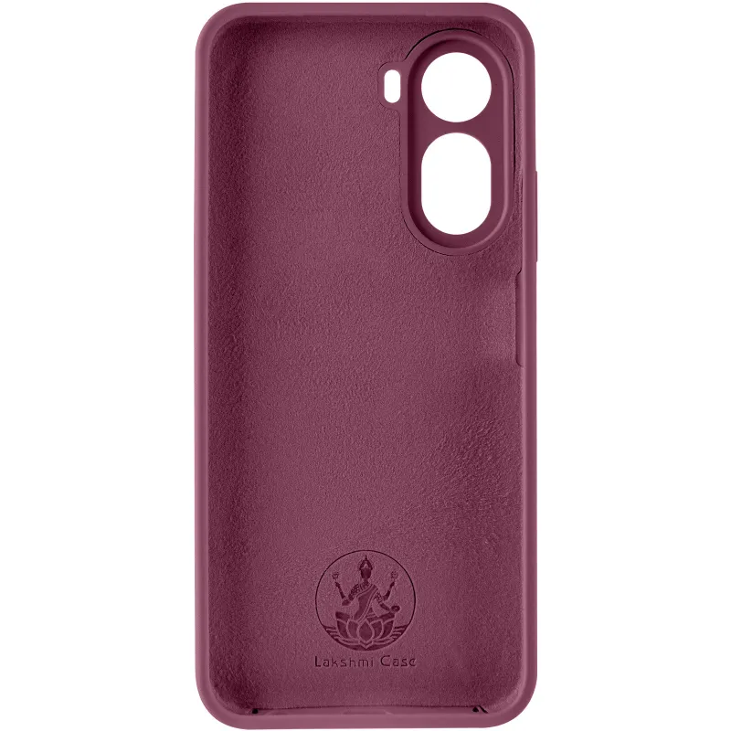 Чехол Silicone Case Lakshmi Premium з закритою камерою на Xiaomi Redmi A7 Pro 4G – Бордовый / Plum. Фото 4 из 6