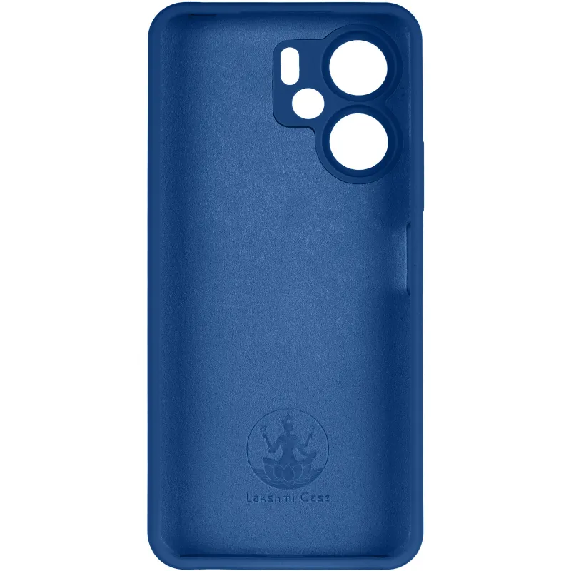 Чохол Silicone Case Lakshmi Premium із закритою камерою для Xiaomi Redmi 13C – Синій / Denim Blue. Фото 4 з 6