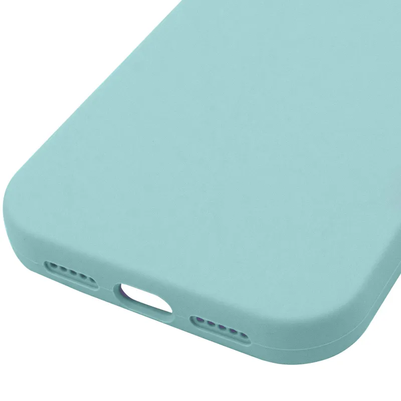 Чохол з закритим низом Silicone Case на Apple iPhone 17 Pro Max (6.9") – Бірюзовий / Beryl. Фото 5 з 5