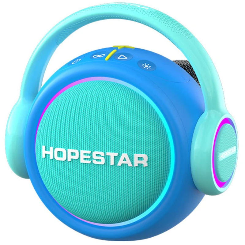 Bluetooth колонка Hopestar S20 Kids Speaker with 2 microphones 30W 3600mAh – Blue. Фото 1 з 2