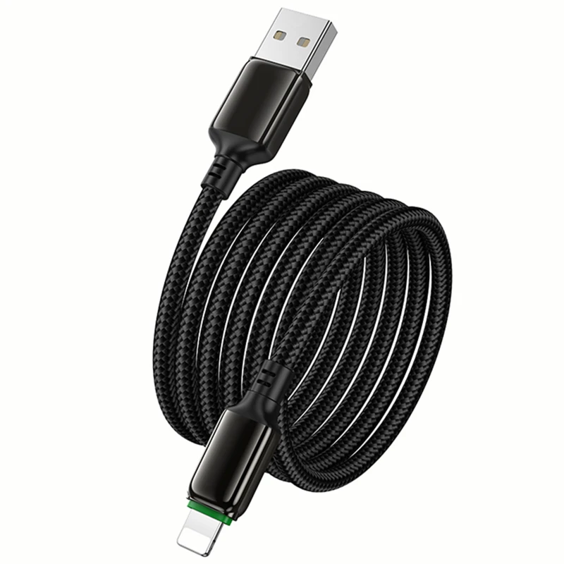 Дата кабель Hoco X127 Exceed USB to Lightning 12W (1m) – Black. Фото 3 из 6