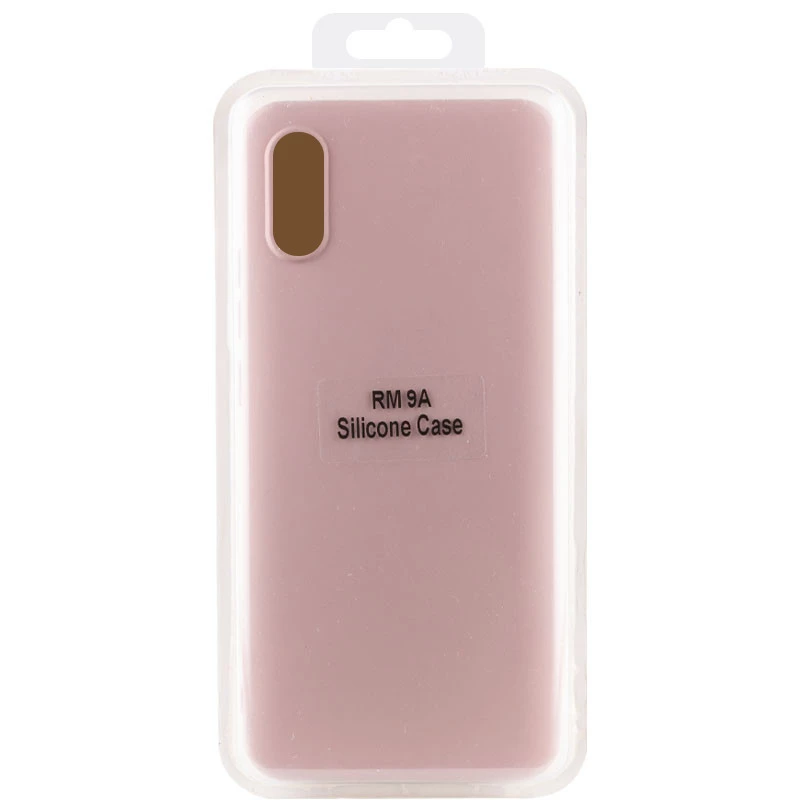 Чехол Silicone Case Lakshmi Elit для Xiaomi Redmi 9A – Розовый / Pink Sand. Фото 5 из 5