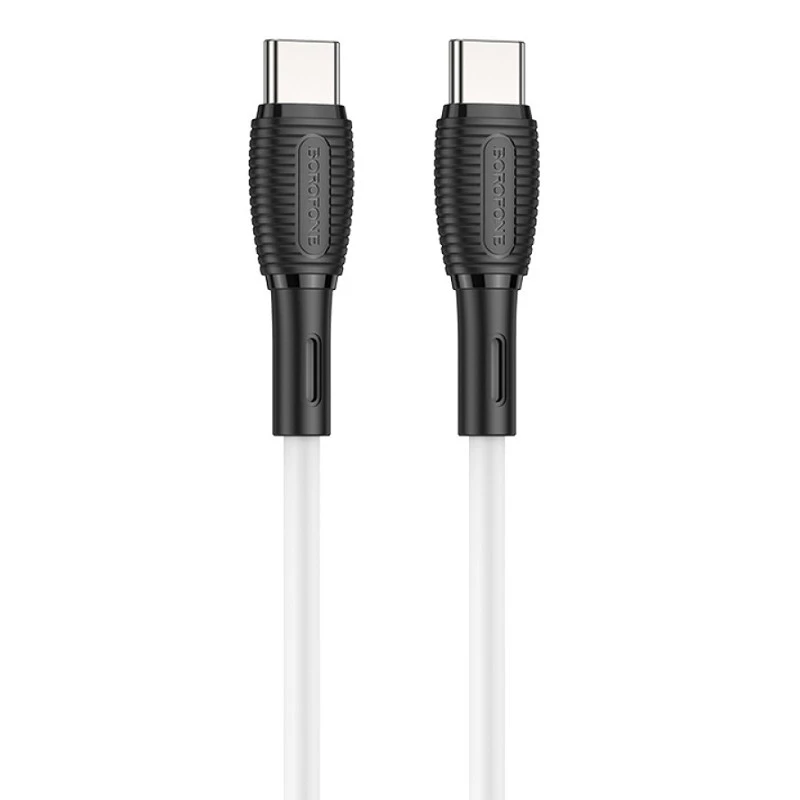 

Дата кабель Borofone BX86 Advantage Type-C to Type-C 60W (1m) (White)