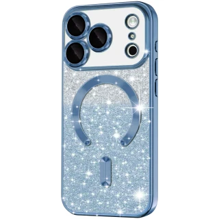 Чохол з блискітками, захисними лінзами на камеру та MagSafe на Apple iPhone 17 Pro Max (6.9") фото 1 з 1