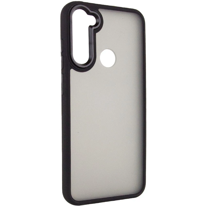 Чехол TPU+PC Lyon Frosted на Xiaomi Redmi Note 8T – Black. Фото 2 из 7