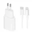СЗУ Amaya AC20CL PD20W (1USB-C) + кабель Type-C to Lightning фото 1 из 1