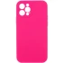 Чехол с защитой камеры Silicone Case для Apple iPhone 12 Pro (6.1") – Розовый / Barbie pink. Фото 1 из 6