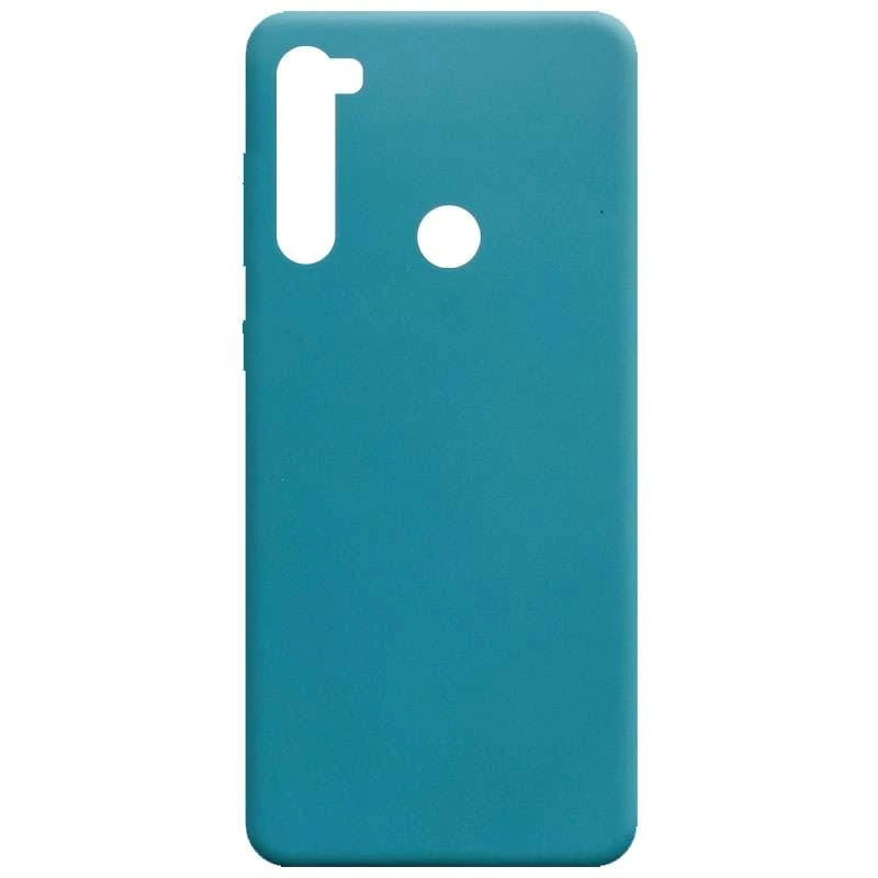 

Кольоровий силіконовий чохол на Xiaomi Redmi Note 8T (Синій / Powder Blue)