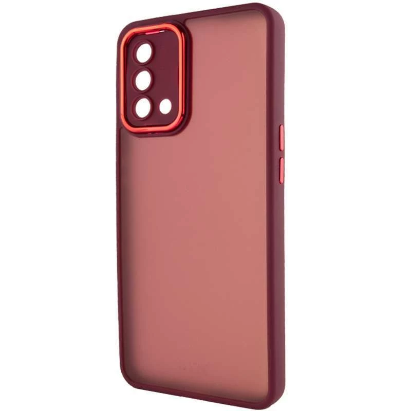 

TPU+PC чохол Accent на Oppo A74 4G (Magenta)