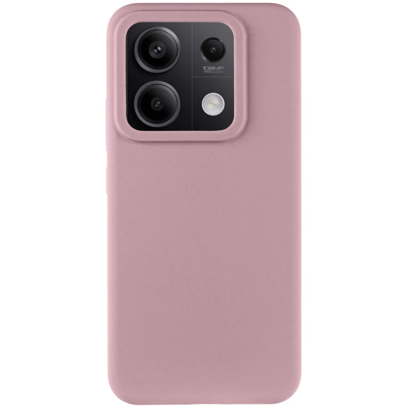 Чохол Silicone Case Lakshmi Premium на Xiaomi Redmi Note 13 5G – Рожевий / Pink Sand. Фото 2 з 5