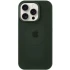 Чохол Silicone Armor Max with MagSafe для Apple iPhone 16 – Зелений / Dark Olive. Фото 1 з 2