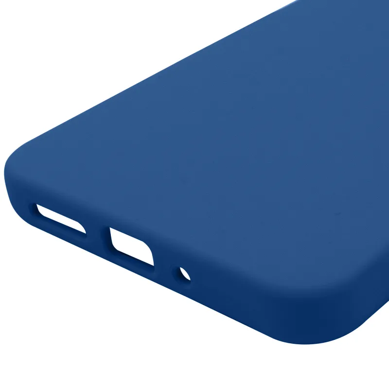 Чохол Silicone Case Lakshmi Premium із закритою камерою для Xiaomi Redmi 13C – Синій / Denim Blue. Фото 6 з 6