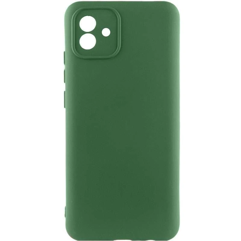 

Чехол Silicone Case Lakshmi с закрытой камерой для Samsung Galaxy A04 (Зеленый / Dark green), Зелений / dark green