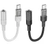 Перехідник Aux Hoco LS37 Spirit transparent external sound card Type-C to 3.5mm фото 1 з 1