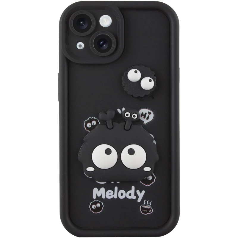 

Чехол TPU Toys Case для Apple iPhone 15 (6.1") (Black / Melody)
