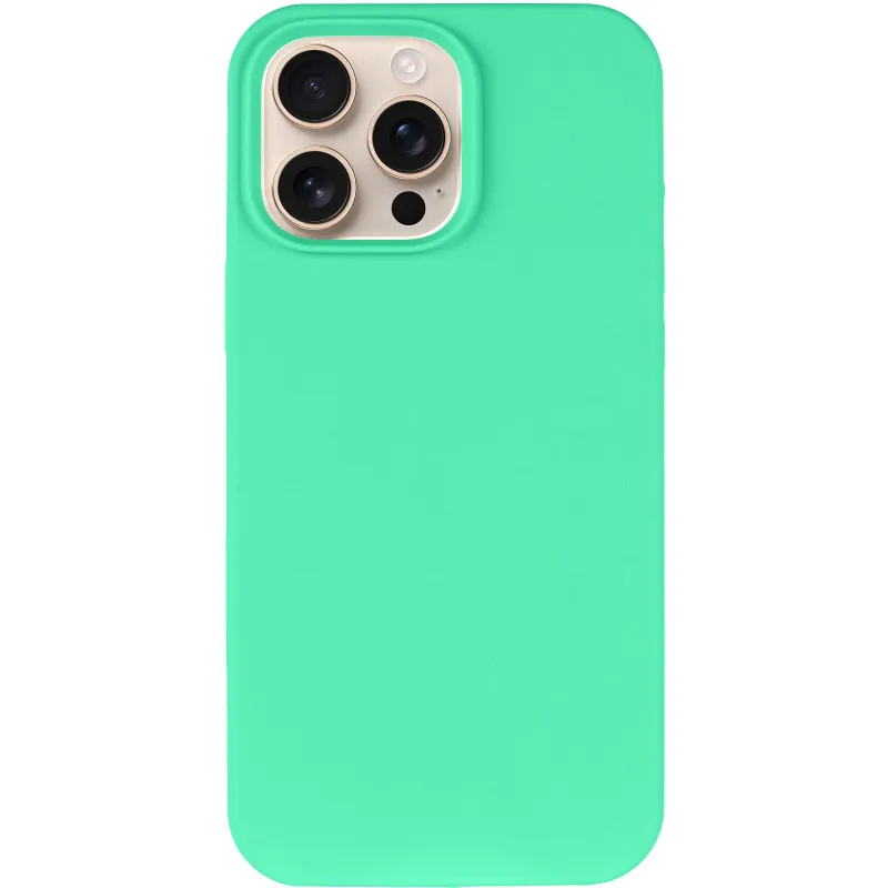 Чехол Silk Full Protective (AA) NO LOGO для Apple iPhone 16 Pro Max – Зеленый / Spearmint. Фото 4 из 9