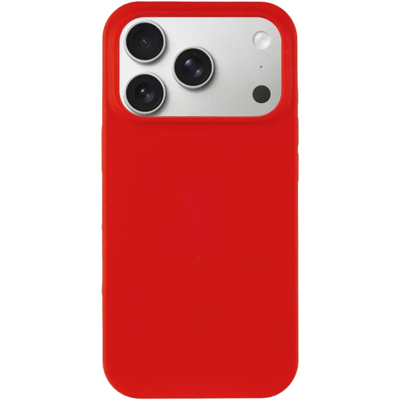 Чохол Silk Full Protective (AA) NO LOGO для Apple iPhone 17 Pro (6.3") – Червоний / Red. Фото 2 з 5