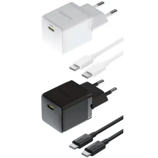 МЗП Baseus Palm Fast Charger 20W (1USB-C) + кабель Type-C to Type-C (P10111602) фото 1 з 1