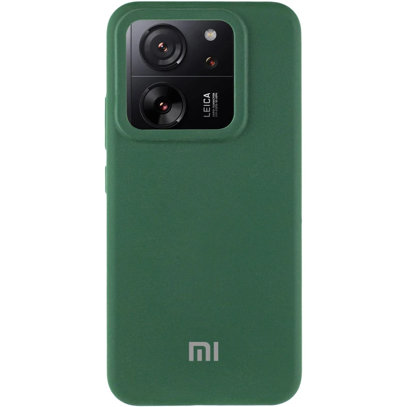 Чохол Silicone Case Lakshmi Premium Logo на Xiaomi 13T – Зелений / Cyprus Green. Фото 1 з 1