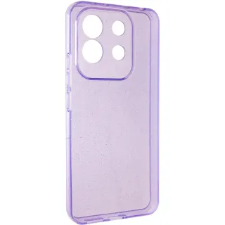 Блискучий силіконовий чохол на Xiaomi Redmi 17 — Purple