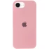 Чехол Silicone Case с закрытым низом для Apple iPhone 17e (6.1") – Розовый / Light pink. Фото 2 из 7