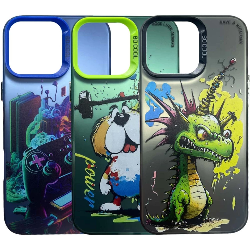 Чехол TPU+PC Street Art для Xiaomi Poco X6 фото 1 из 1