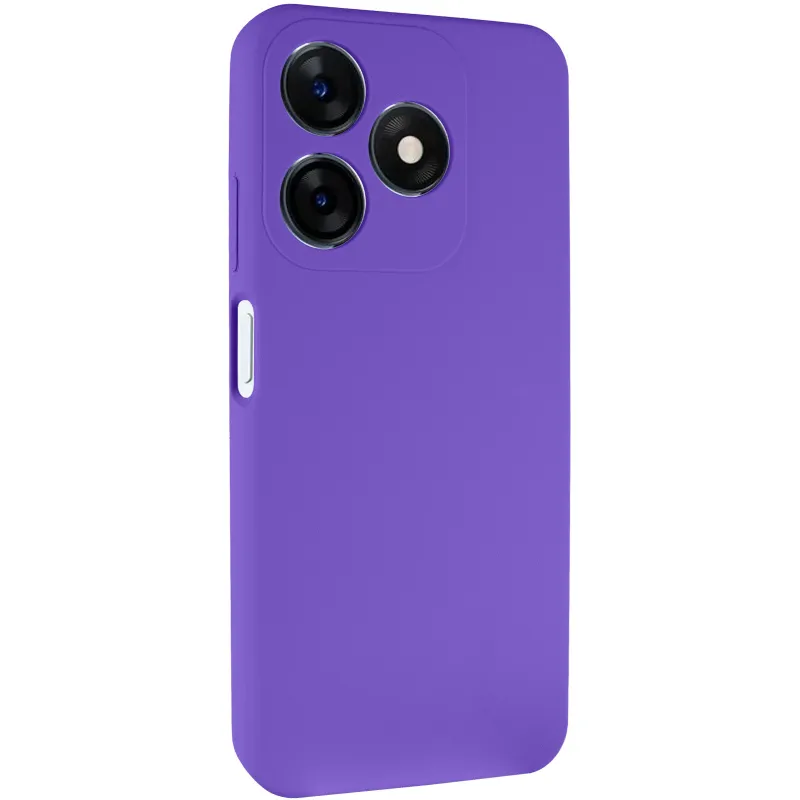 Чохол Silicone Case Lakshmi Premium із закритою камерою для TECNO Spark 10 – Фіолетовий / Amethyst. Фото 2 з 8