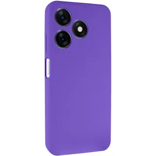 Чохол Silicone Case Lakshmi Premium із закритою камерою для TECNO Spark 10 — Фіолетовий / Amethyst