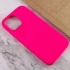 Чехол с закрытым низом Silicone Case для Apple iPhone 15 (6.1") – Розовый / Barbie pink. Фото 4 из 4
