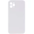 Чехол Silicone Case Square L с защитой камеры для Apple iPhone 11 Pro Max (6.5") – Белый / White. Фото 1 из 3