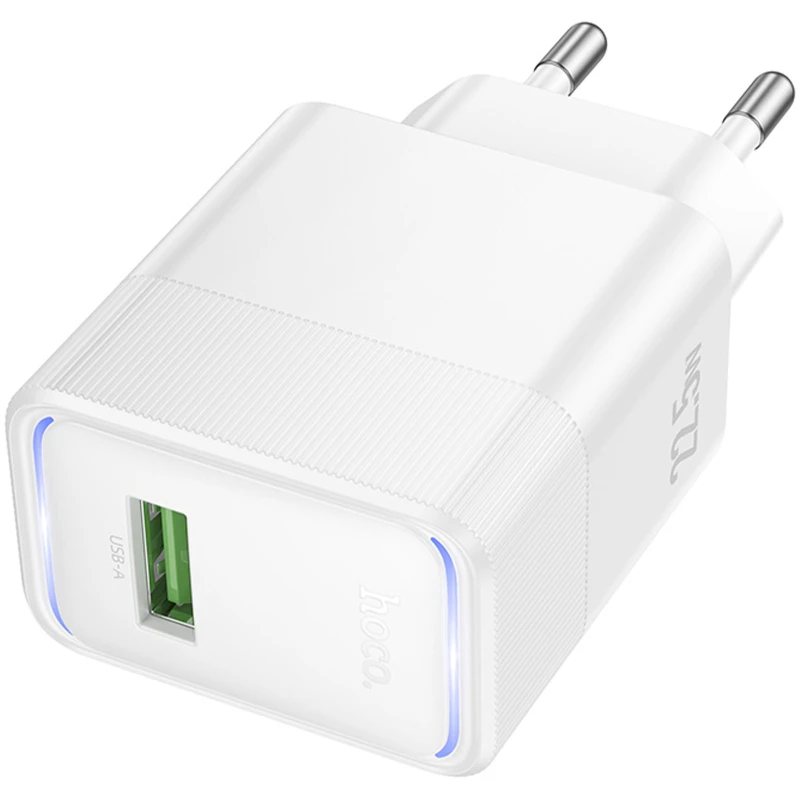 СЗУ Hoco CS111A Lounge PD22.5W (1USB-C) – White. Фото 4 из 4