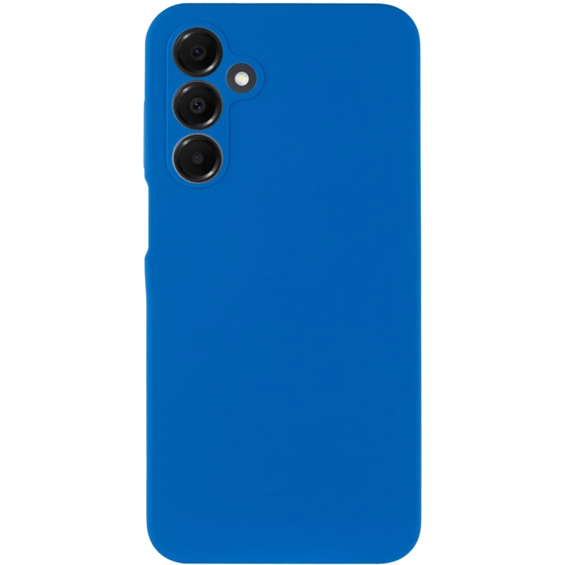 Чехол Silicone Case Lakshmi Plus с закрытой камерой для Samsung Galaxy A16 4G/5G – Синий / New Blue. Фото 3 из 7