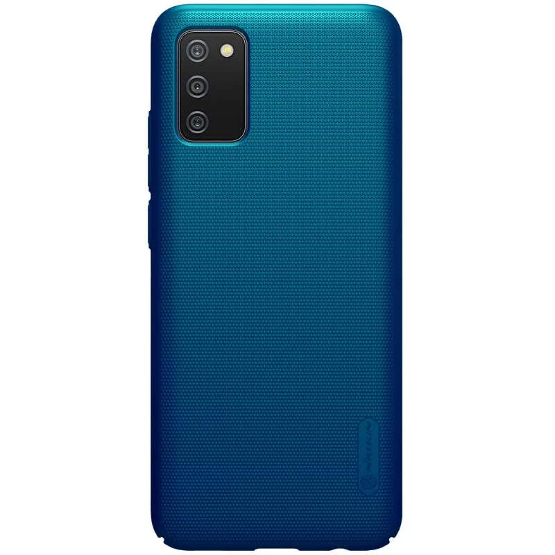 

Пластикова накладка Nillkin Frost на Samsung Galaxy A02s (Бірюзовий / Peacock blue)