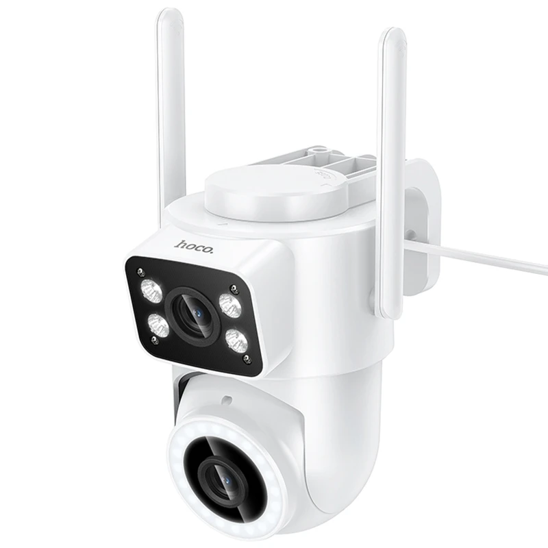 Камера видеонаблюдения Hoco D9 Indoor PTZ HD – White. Фото 1 из 6