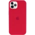 Чехол Silicone Armor Max with MagSafe для Apple iPhone 12 Pro (6.1") – Красный / Deep Red. Фото 3 из 6
