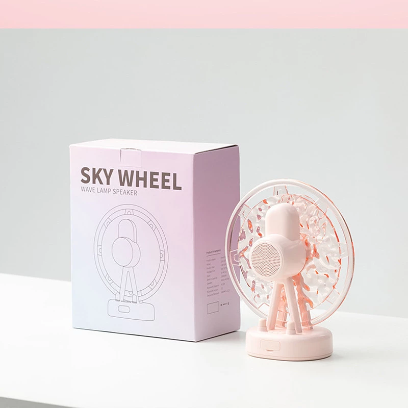 Проектор-нічник ZAY-L07 Sky Wheel 2in1 + Bluetooth колонка – Pink. Фото 6 з 8